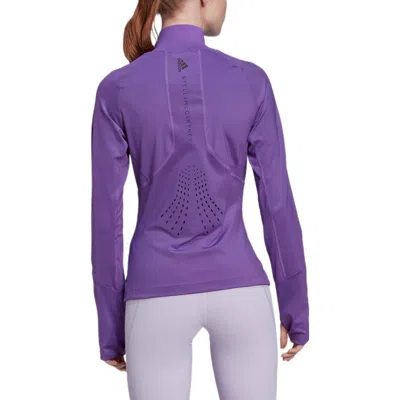 Adidas Originals (wmns) Adidas By Stella Mccartney Truepurpose  Active Purple Xs Training Top 'purple'