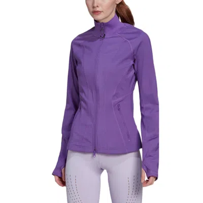 Adidas Originals (wmns) Adidas By Stella Mccartney Truepurpose  Active Purple Xs Training Top 'purple'
