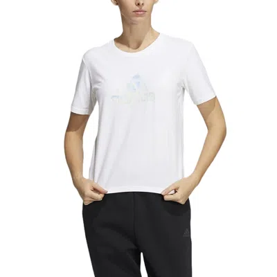 Adidas Originals (wmns) Adidas Logo Printed T-shirt 'white'