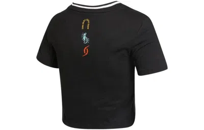 Adidas Originals (wmns) Adidas Neo Basketball T-shirts 'black' In Multi