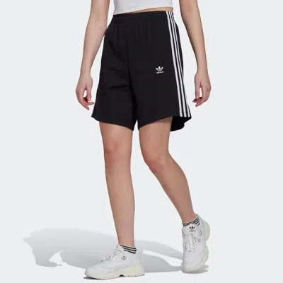Adidas Originals (wmns) Adidas Bermuda Shorts 'black White' In Multi