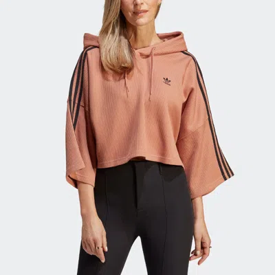 Adidas Originals (wmns) Adidas Adicolor Cropped Hoodie 'pink'