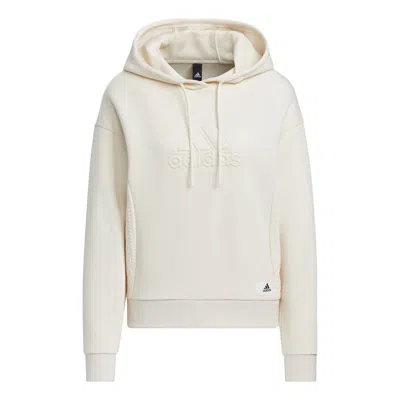 Adidas Originals (wmns) Adidas Lounge Hooded Sweatshirt 'off White'
