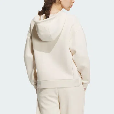 Adidas Originals (wmns) Adidas Lounge Hooded Sweatshirt 'off White'
