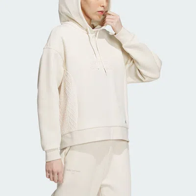 Adidas Originals (wmns) Adidas Lounge Hooded Sweatshirt 'off White'