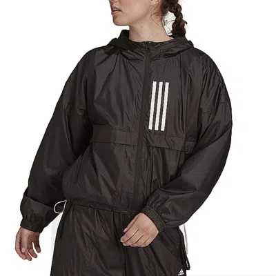 Adidas Originals (wmns) Adidas Wnd.rdy Sports Jacket 'black White'