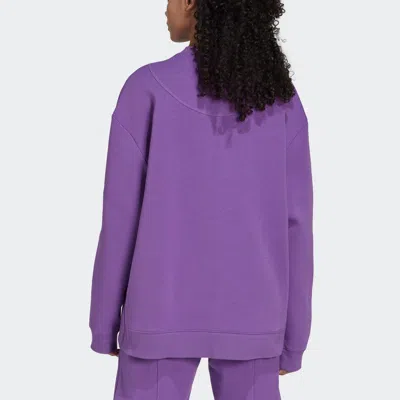 Adidas Originals (wmns) Adidas By Stella Mccartney Sportswear Sweatshirt 'purple'