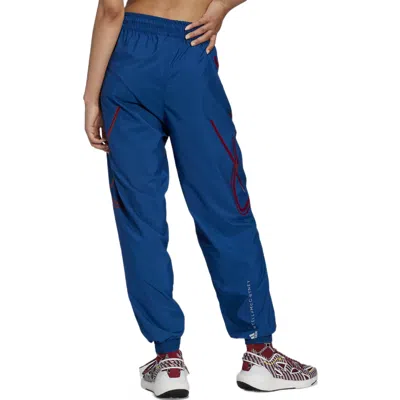 Adidas Originals (wmns) Adidas By Stella Mccartney Truepace Fitness Pants 'navy Red' In Blue
