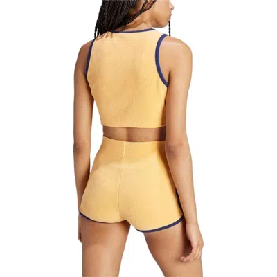 Adidas Originals (wmns)  Cropped Tank Top Asia Sizing 'yellow'