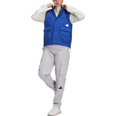 Adidas Originals (wmns) Adidas Puffer Vest 'blue'