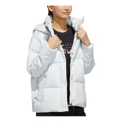 Adidas Originals (wmns) Adidas Down Jacket 'blue' In Neutral