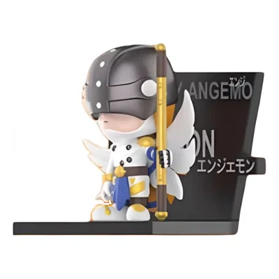 Pop Mart Digimon Fridge Magnet Sealed Case 'angemon' In Black
