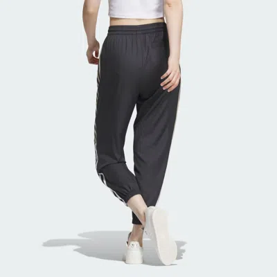 Adidas Originals (wmns)  Tape Woven Pants 'black' In Gray