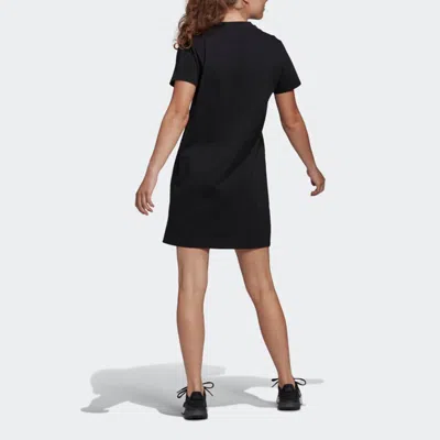 Adidas Originals (wmns) Adidas Essentials Logo Dress Asia Sizing 'black White'
