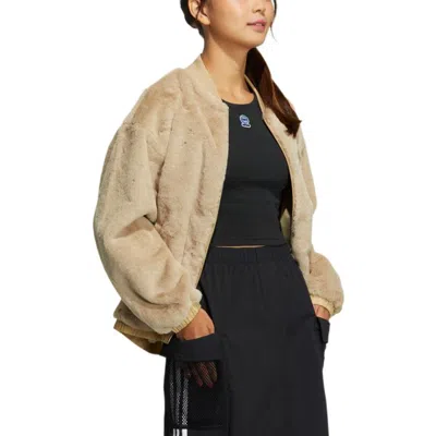 Adidas Originals (wmns) Adidas Neo Cny Jackets 'tan' In Brown