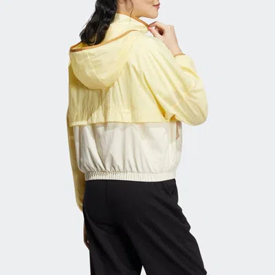 Adidas Originals (wmns) Adidas Neo Util Windbreaker Jackets 'yellow'