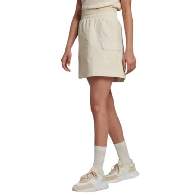 Adidas Originals (wmns) Adidas Adicolor Classics Poplin Skirt 'white' In Neutral