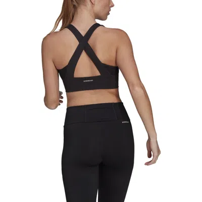 Adidas Originals (wmns) Adidas Designed To Move Aeroready Bra 'black'