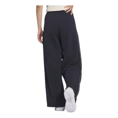 Adidas Originals (wmns) Adidas Collegiate Wide Leg Sweat Pants 'black' In Blue