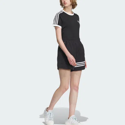 Adidas Originals (wmns)  Adiclub Shorts 'black White'