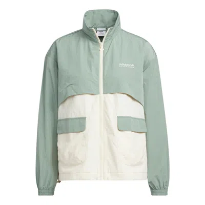 Adidas Originals (wmns) Adidas Outdoor Windbreaker 'white Green'
