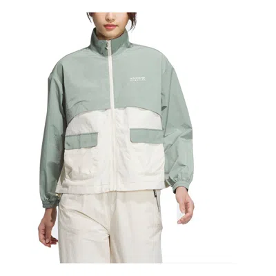 Adidas Originals (wmns) Adidas Outdoor Windbreaker 'white Green'