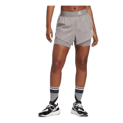 Adidas Originals (wmns) Adidas Truepurpose Two-in-one Shorts 'grey' In Gray