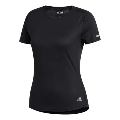 Adidas Originals (wmns) Adidas Run It T-shirt Asia Sizing 'black'