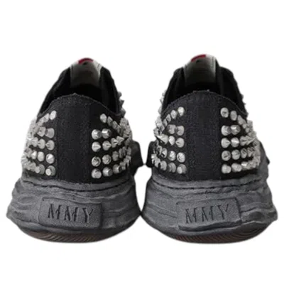 Miharayasuhiro Maison Mihara Yasuhiro Peterson 23 Og Sole Studded Canvas Low 'black Black'