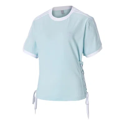 Adidas Originals (wmns) Adidas Always Original Laced T-shirt 'blue White'