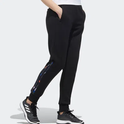 Adidas Originals (wmns) Adidas Mic Dk Printing Sports Pants Black
