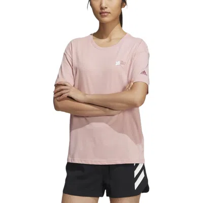 Adidas Originals (wmns) Adidas Ocean Graphic Short Sleeve T-shirt 'pink'