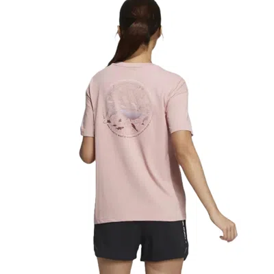 Adidas Originals (wmns) Adidas Ocean Graphic Short Sleeve T-shirt 'pink'