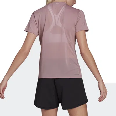 Adidas Originals (wmns) Adidas Wtr Aeroready T-shirt 'purple'