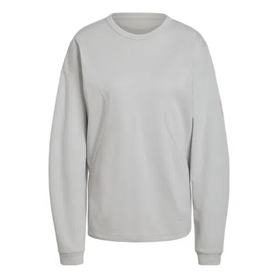 Adidas Originals (wmns) Adidas By Stella Mccartney Sweatshirt 'grey' In Gray