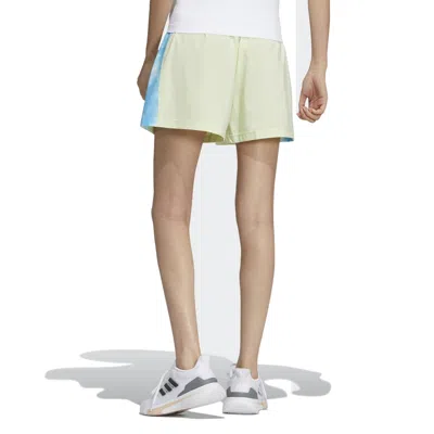 Adidas Originals (wmns) Adidas Met Aop Shorts Green' In Yellow