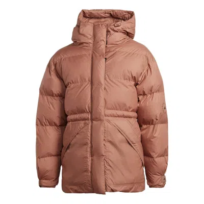 Adidas Originals (wmns) Adidas By Stella Mccartney Mid-length Padded Winter Jacket 'brown'