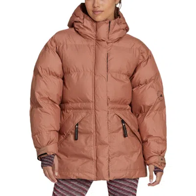 Adidas Originals (wmns) Adidas By Stella Mccartney Mid-length Padded Winter Jacket 'brown'