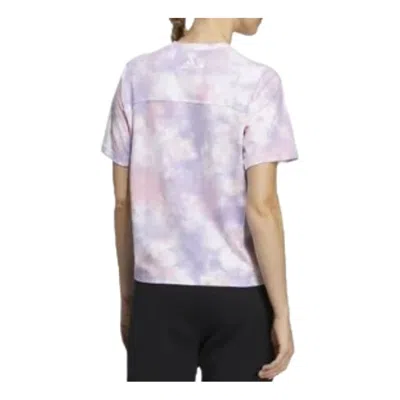 Adidas Originals (wmns) Adidas Met Aop T-shirt 'purple White'