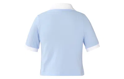 Adidas Originals (wmns) Adidas Short Sleeve Polo Shirt 'blue'