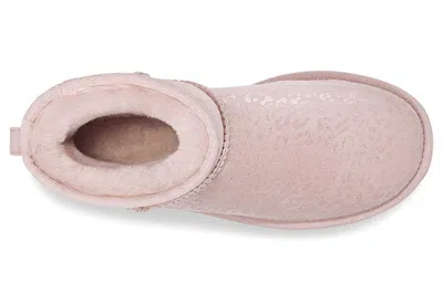 Ugg (wmns)  Classic Mini Snow Leopard Fleece Lined Pink