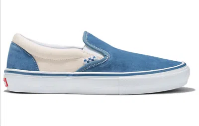 Vans Skate Slip-on 'cream' In Blue