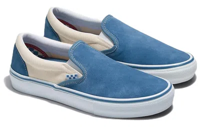 Vans Skate Slip-on 'cream' In Blue
