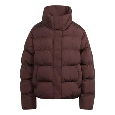 Adidas Originals (wmns) Adidas Short Vegan Puffer Jacket 'brown'