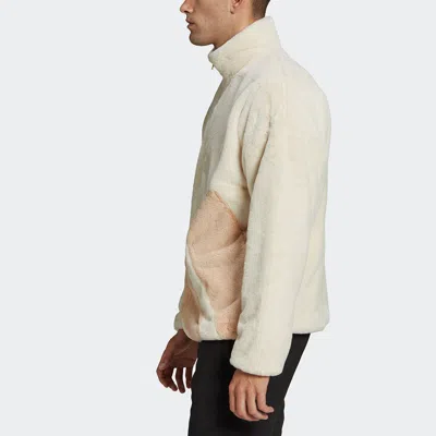 Adidas Originals (wmns) Adidas Fur Jacket W In Neutral