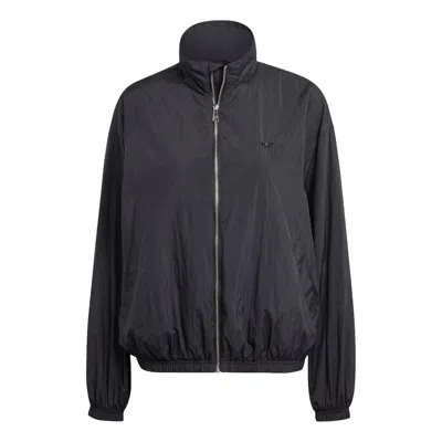 Adidas Originals (wmns)  Premium Essentials Nylon Windbreaker Asia Sizing 'black'