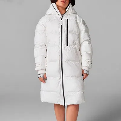 Adidas Originals (wmns) Adidas By Stella Mccartney Longline Jacket Asia Sizing 'white'