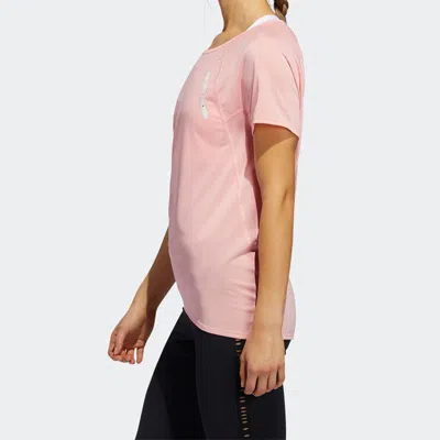Adidas Originals (wmns) Adidas Heat.rdy Tee Running Sports Short Sleeve Pink