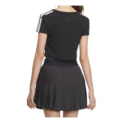 Adidas Originals (wmns) Adidas Dance Rib Baby T-shirt Asia Sizing 'black'