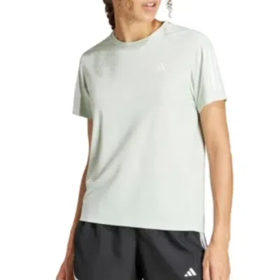 Adidas Originals (wmns) Adidas Own The Run T-shirt Asia Sizing 'teal' In Blue